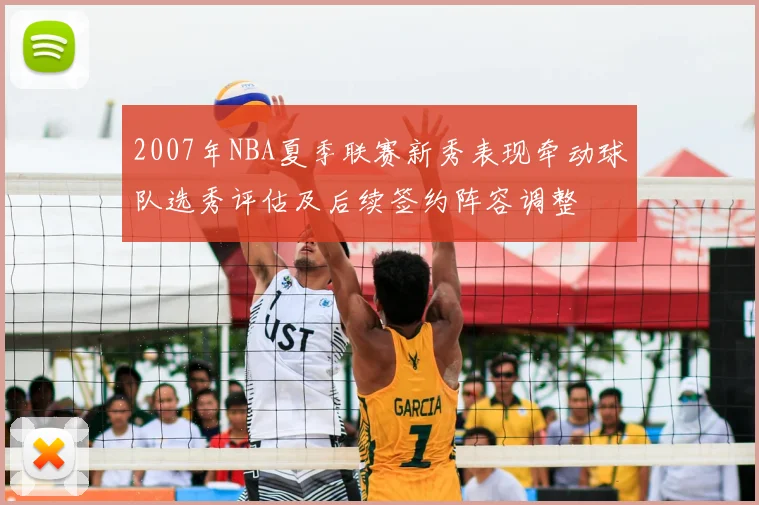2007年NBA夏季联赛新秀表现牵动球队选秀评估及后续签约阵容调整